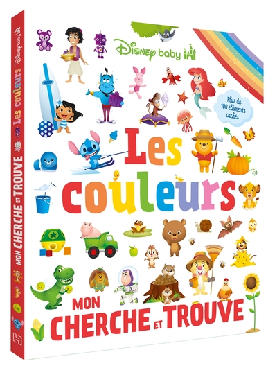 Image de DISNEY BABY - Mon Cherche et Trouve - Les Couleurs -  Plus de 90 éléments à trouver