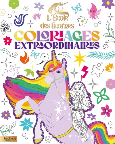 Picture of L'école des licornes - Coloriages extraordinaires