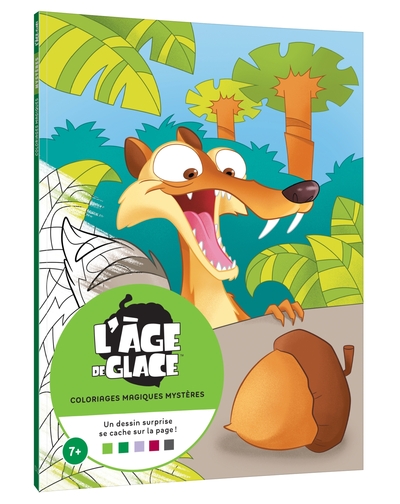 Image de L'ÂGE DE GLACE - Mes Coloriages magiques - Mystères - Disney