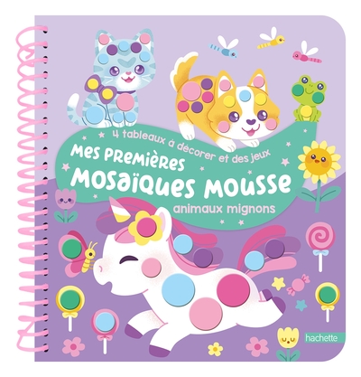 Image de Mes premières mosaïques mousse  - animaux mignons