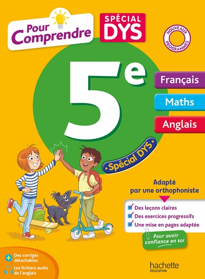 Image de Pour comprendre Dys Français - Maths - Anglais 5e