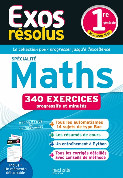 Image de Exos résolus - spécialité Maths 1re