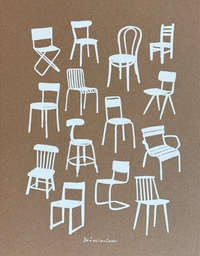 Picture of Carnet A4 Chaises - Zoé de Las Cases