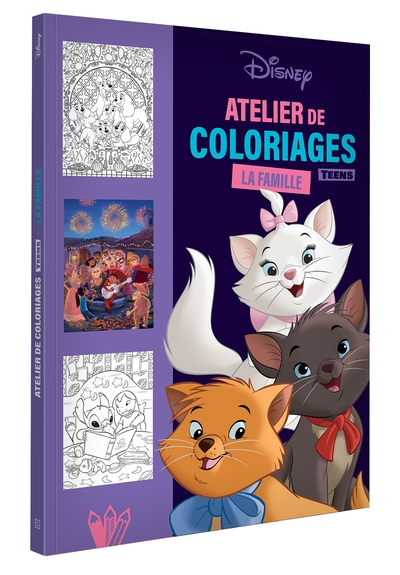 Image de DISNEY TEENS - Atelier de coloriages - La famille