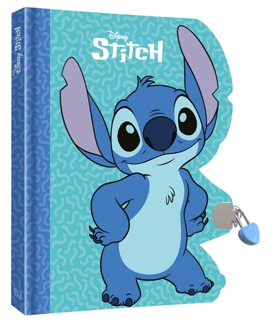 Image de STITCH - Carnet silhouetté avec cadenas - Disney