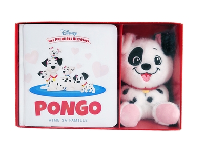 Picture of DISNEY - Coffret Mes Premières Histoires livre + peluche - Pongo aime sa famille