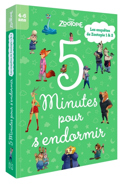 Picture of 5 MINUTES POUR S'ENDORMIR - Zootopie 1 & 2, Enquêtes à Zootopie