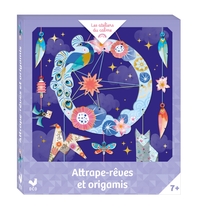 Image de Attrape-rêves et origamis - mini boîte avec accessoires