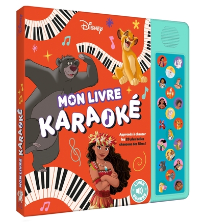 Picture of DISNEY - Livre sonore - Mon Livre Karaoké
