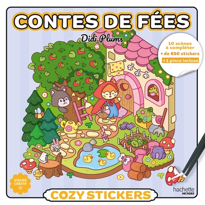 Picture of Cozy Stickers Didi Plums (avec pince) - Contes de fées