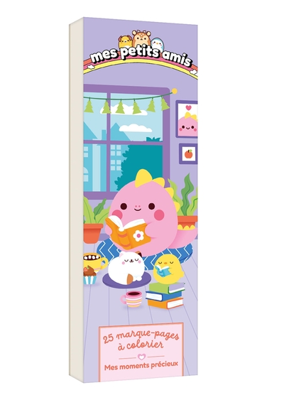 Picture of 25 marque-pages à colorier - Mes petits amis - Mes moments précieux
