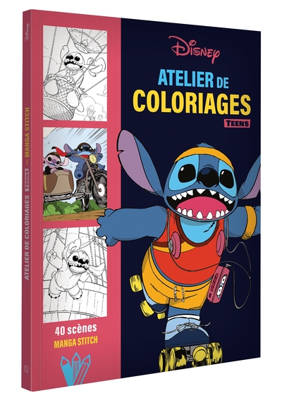 Picture of DISNEY TEENS - Atelier de coloriages - Manga Stitch