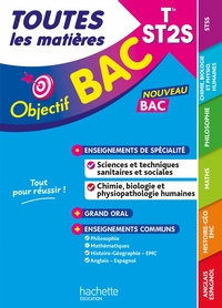 Picture of Objectif BAC - Terminale ST2S Toutes les matières
