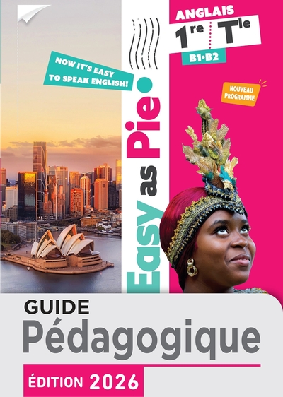Picture of Easy as Pie - Anglais 1re/Term - Guide pédagogique enrichi - Ed. 2026