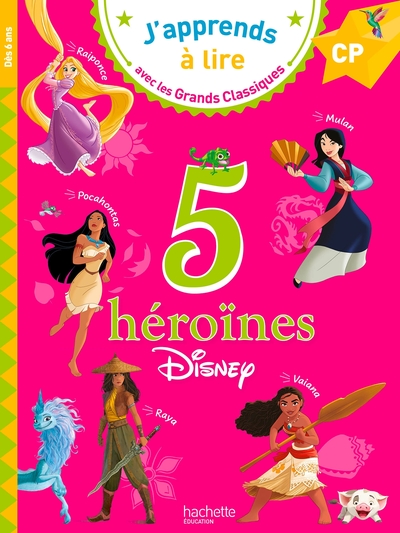 Picture of Disney - 5 héroïnes Disney - CP
