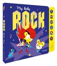 Image de My Baby Rock - livre sonore avec module sonore et 6 boutons