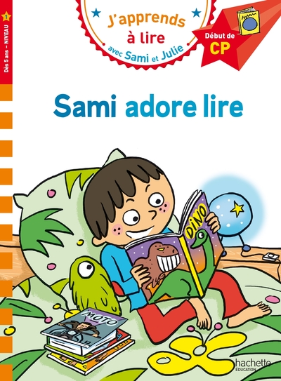 Image de Sami et Julie CP Niveau 1  Sami adore lire