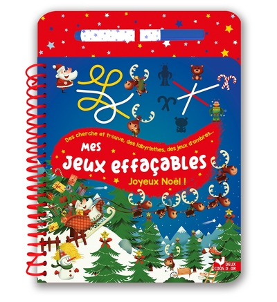 Picture of Mes jeux effaçables - Joyeux Noel !