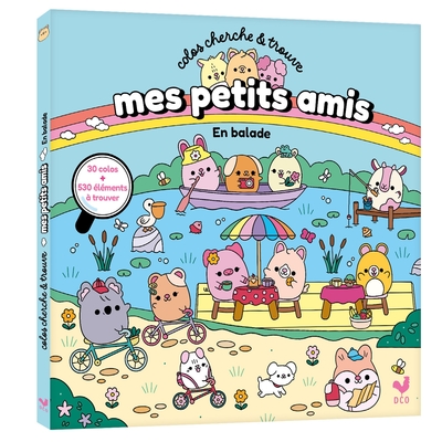 Picture of Mes petits amis - Coloriages et cherche & trouve - En balade