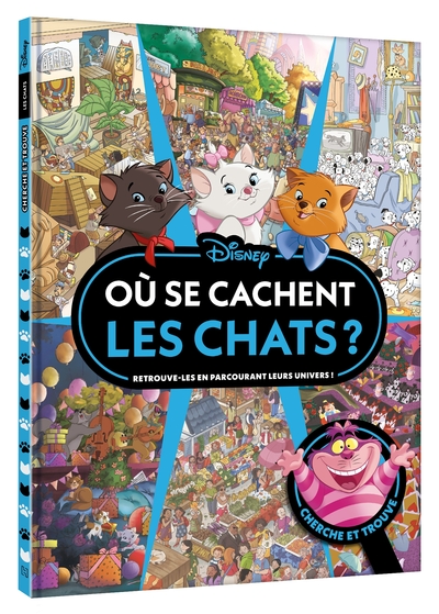 Image de DISNEY - Cherche et trouve - Où se cachent les chats ?