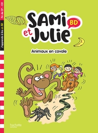 Image de Sami et Julie BD Fin de CP- CE1 - Animaux en cavale