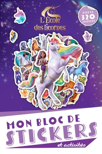 Image de L'école des licornes - Bloc de stickers et activités