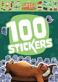 Image de Grizzy et les lemmings - 100 stickers