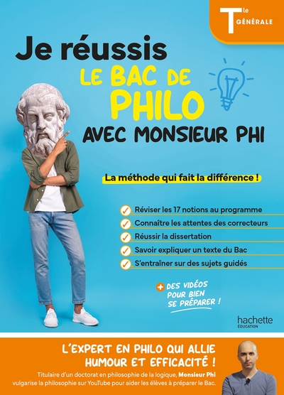 Image de Je réussis le bac de Philo Tle avec Monsieur Phi