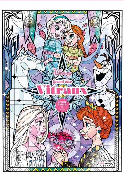 Image de Grand bloc Disney - Vitraux