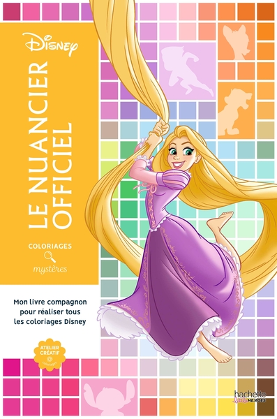 Picture of Coloriages mystères - Livre compagnon - Nuancier des personnages Disney