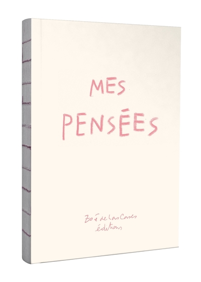 Picture of Carnet petit Mes pensées, de Zoé de Las Cases