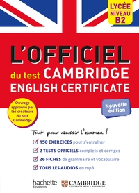 Picture of Le guide officiel du test Cambridge English Certificate (Niveau B2)