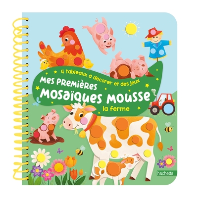 Picture of Mes premières mosaïques mousse - animaux de la ferme