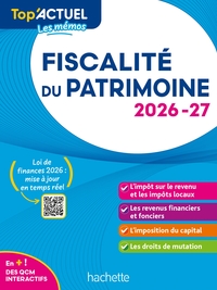 Picture of Top'Actuel Fiscalité du patrimoine  2026-2027