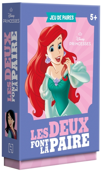 Picture of DISNEY PRINCESSES - Jeu de cartes - Les deux font la paire