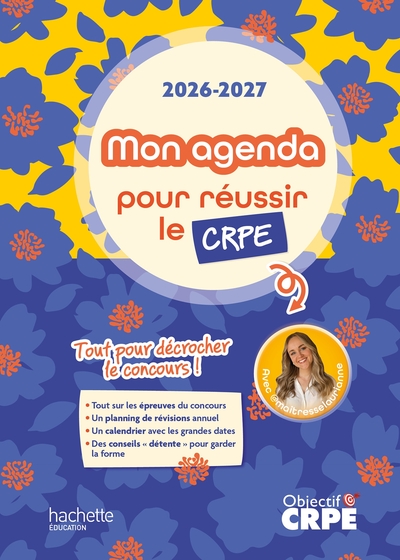 Picture of Objectif CRPE  - Agenda/Carnet de bord Maitresse Laurianne