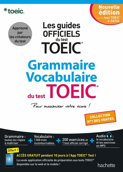 Image de Grammaire - Vocabulaire TOEIC® (conforme aux  tests TOEIC®)