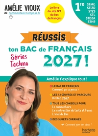 Image de Réussis ton Bac de français 2027 avec Amélie Vioux  - 1res STMG - STI2D - ST2S - STL - STD2A - STHR