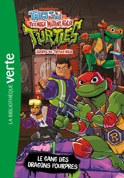 Image de Légendes des Tortues Ninja, Tome 02 - Le gang des Dragons Pourpres