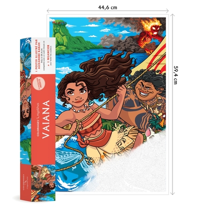 Picture of Coloriages Mystères - Poster Disney Vaiana