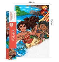 Picture of Coloriages Mystères - Poster Disney Vaiana