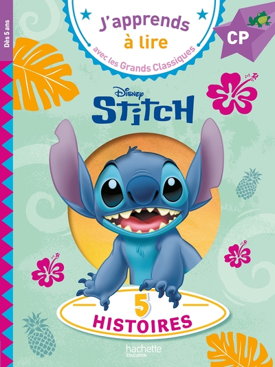 Image de Disney - 5 histoires de Stitch - CP