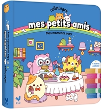 Picture of Coloriages Mes petits amis Mes moments cosy - pochette avec feutres pailletés