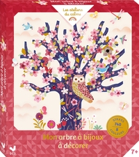 Image de Arbre à bijoux à décorer - boîte avec accessoires