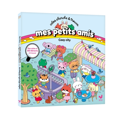 Image de Mes petits amis - Coloriages et cherche & trouve - Cosy city