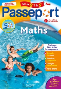 Picture of Passeport - Maths de la 6e à la 5 e - Cahier de vacances 2026