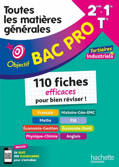 Picture of Objectif Bac Pro (2de/1re/Term ) - Toutes les matières générales - Bac 2027