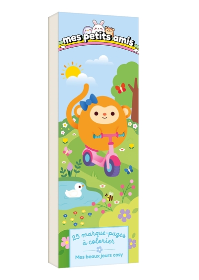 Picture of 25 marque-pages à colorier - Mes petits amis - Mes beaux jours cosy