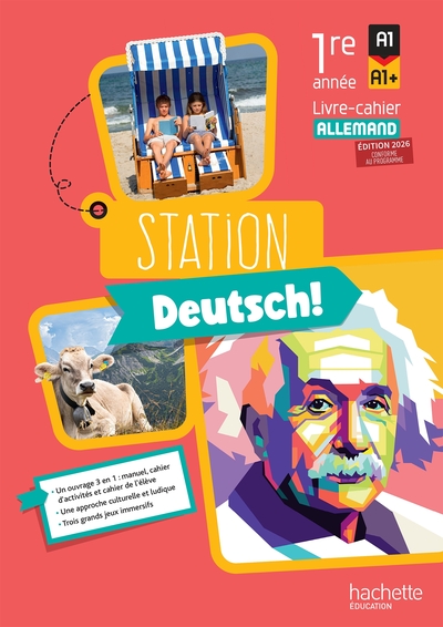 Picture of Station Deutsch! 1re année - Livre-cahier élève - Ed. 2026