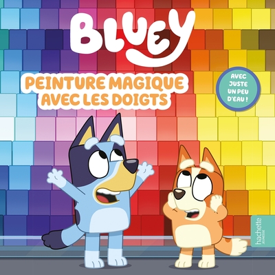 Image de Bluey -  Peinture magique avec les doigts